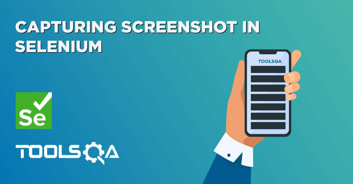 Capturing ScreenShot in Selenium